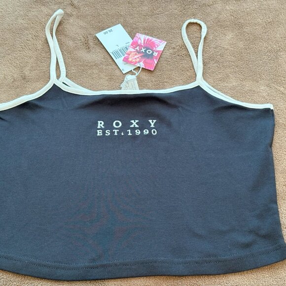 ROXY cotton top **NEW w Tags size L  **& 20% OFF if you buy 4 items I sell !!* - Picture 7 of 8